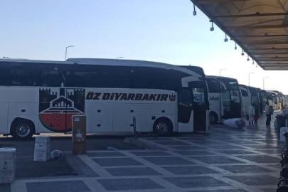 Şanlıurfa Otogarında bayram yoğunluğu