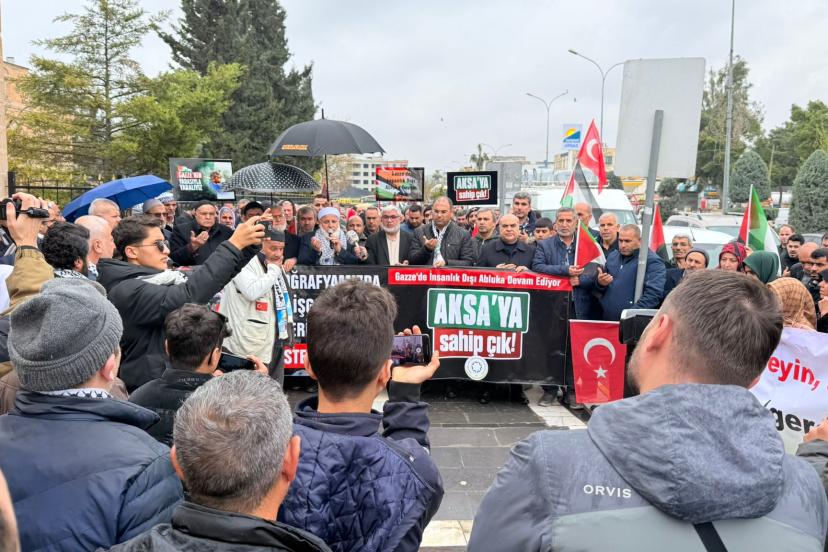 Şanlıurfa STK’ları: İsrail ve ABD’nin askeri varlığını istemiyoruz