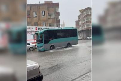 Şanlıurfa yağışlı havanın etkisi altında