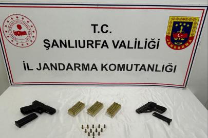 Bozova ve Ceylanpınar'da silah operasyonu