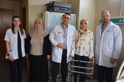 Şanlıurfa’da genç hastanın kalçası nakille kurtuldu