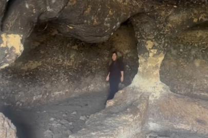 Şanlıurfa’da ’Sarı Mağaralar’ turizme kazandırılmayı bekliyor
