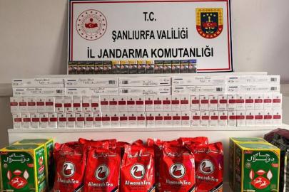 Şanlıurfa’da tütün ve alkol kaçakçılarına operasyon