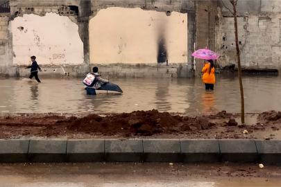 Şanlıurfa'da yağış rekoru: 3 aylık yağış bir günde yağdı