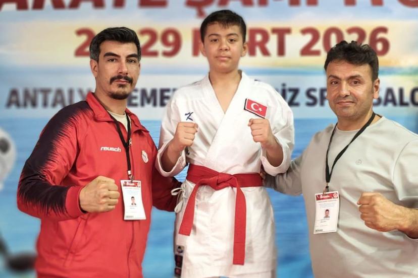 Şanlıurfalı sporcu Karetede gururumuz oldu