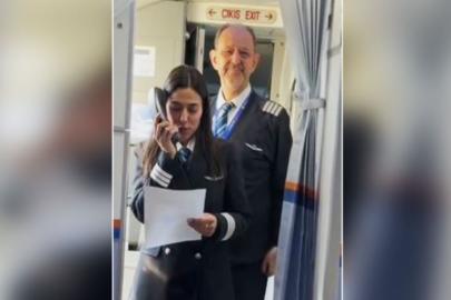 Son uçuşunu kızıyla Şanlıurfa’ya gerçekleştirdi