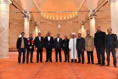 Tarihi Selahattin Eyyubi Camii yeniden ibadete açıldı