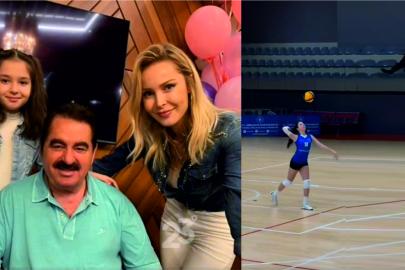 Tatlıses'in kızı Voleybolcu oldu: 12 yaşında, 1.80 boyunda