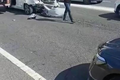 Trafik kazası: 2 yaralı