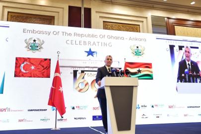 ''Türkiye ile Gana arasında ticaret hacmi geçen yıl 844 milyon dolara yükseldi"