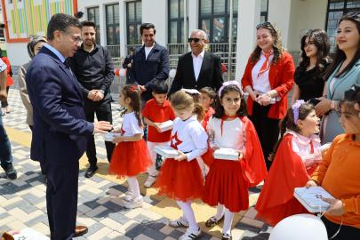 Başkan Bucak'tan çocuklara 23 Nisan hediyesi