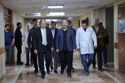 Başkan Gülpınar’dan yaralı öğrencilere ziyaret