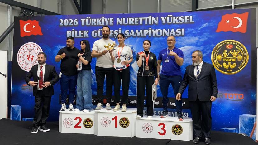 Bilek Şampiyonasına Şanlıurfalı sporcular damga vurdu