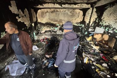 Evi Yanan Aileye Eyyübiye Belediyesi Sahip Çıktı