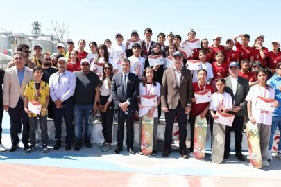 Eyyübiye’de Kaykay Turnuvası