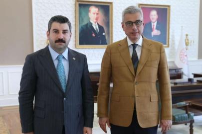 Eyyüpoğlu, Bakan Memişoğlu ile görüştü