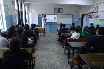 Haliliye’de öğrencilere sağlıklı gelecek için eğitim