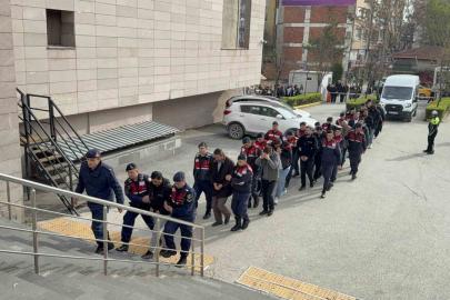 Hapis cezası bulunan 140 şüpheli adliyeye sevk edildi