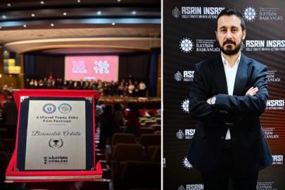 HRÜ'lü akademisyene Aydın'dan birincilik ödülü