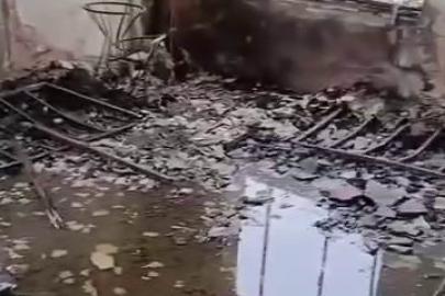 Husumet besleyen şahsın evi kundakladığı iddiası