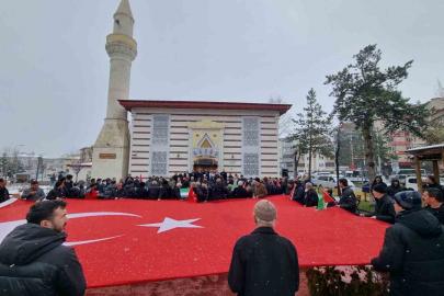 İsrail’in Filistin’e yönelik uygulamaları protesto edildi