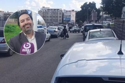 Kaldırımda park edilen araçlar tehlike oluşturuyor