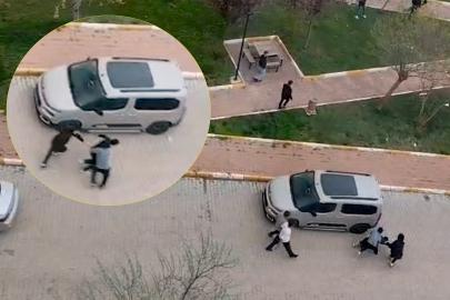 Karaköprü'de kavga: Olayın görüntüsü ortaya çıktı