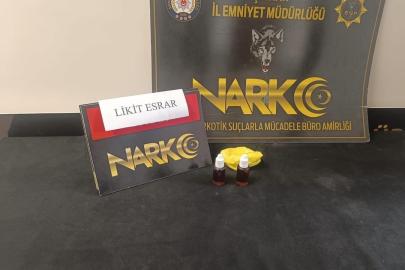 Kargoda likit uyuşturucu ele geçirildi