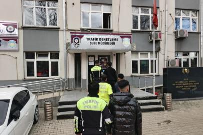 Konvoy yapan 3 sürücüye 272 bin TL ceza