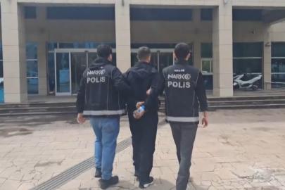 Kuyuya saklanan uyuşturucu hükümlüsü tutuklandı