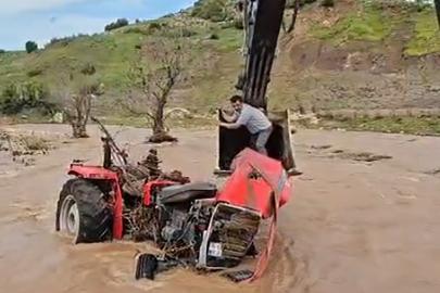 Mahsur kalan şahıs kurtarıldı