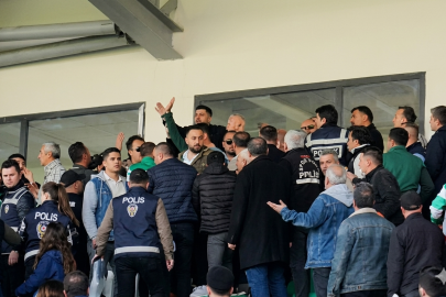 Muğla-Şanlıurfaspor maçında olay çıktı