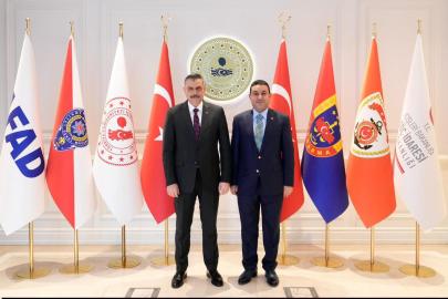 Özyavuz'dan İçişleri Bakanına ziyaret