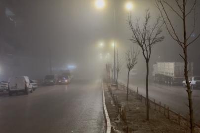 Sağanak ve sis etkili oldu