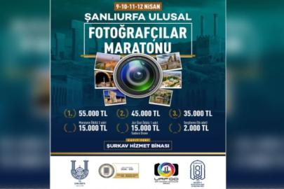 Şanlıurfa Fotoğrafçılar Maratonu Başlıyor