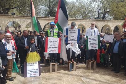 Şanlıurfa STK’ları ‘Filistin’ için tek yumruk oldu