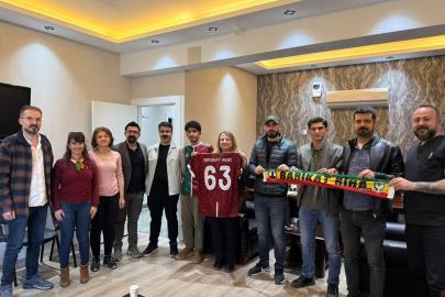 Şanlıurfa Tabip Odasına taraftar ziyareti