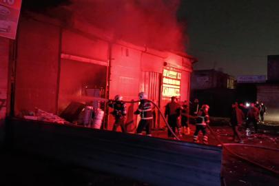 Şanlıurfa'da yangın