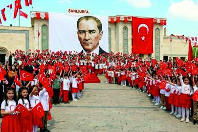 Şanlıurfa'da buruk 23 Nisan