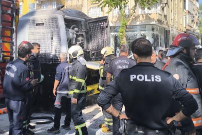 Şanlıurfa’da halk otobüsünde yangın paniği