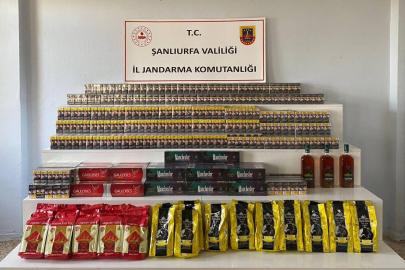 Şanlıurfa’da kaçak tütün ve alkole geçit yok