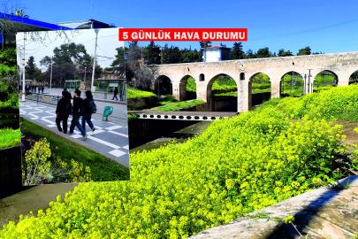 Şanlıurfa'da termometreler baharı müjdeledi