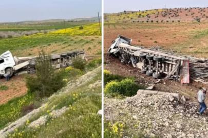 Şanlıurfa'da TIR kazası