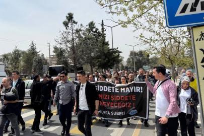 Şanlıurfa'daki eylemde gerginlik çıktı