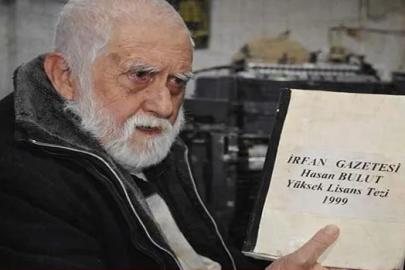 Şanlıurfa'nın en yaşlı gazetecisi hayatını kaybetti