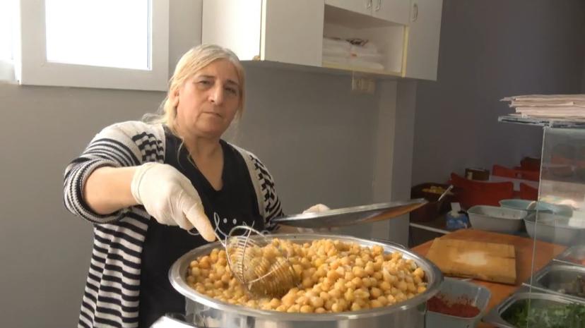 Şanlıurfa'nın nohut dürümüne Hatay'da yoğun ilgi