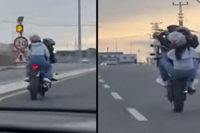 Şehir Hastanesi yolunda tehlikeli hareketler