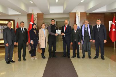 Şehit Gazi Derneği'nden Müdür Aksoy'a ziyaret