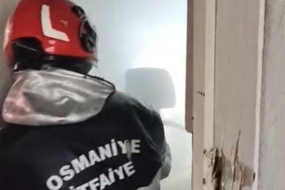 Tek katlı evde çıkan yangın söndürüldü