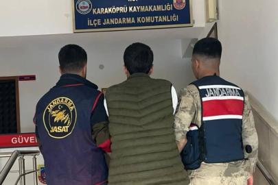 18 yıl hapis cezası aldı: Karaköprü’de yakalandı